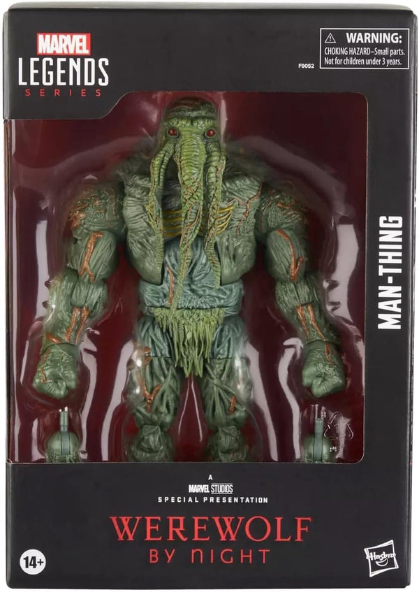 Marvel Man-Thing Deluxe Action Figure, Marvel Studios: Werewolf by Night, 6 Inch, MCU-Inspired Design, 20+ Points of Articulation, Ages 14 and Up