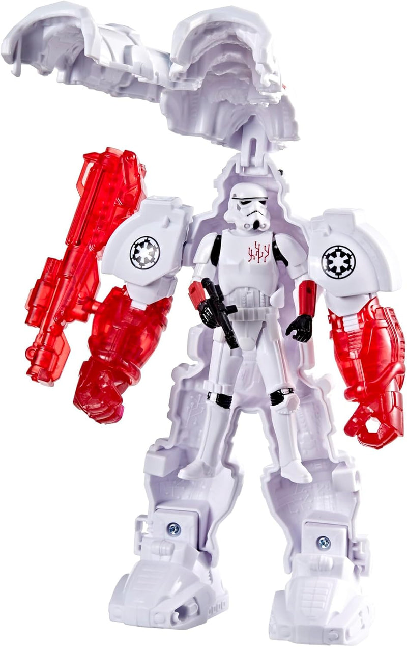 STAR WARS Epic World of Action Stormtrooper Mech Force Suit, 6.5-Inch Mech Suit & 4-Inch Action Figure, Toys for Boys & Girls Ages 4+