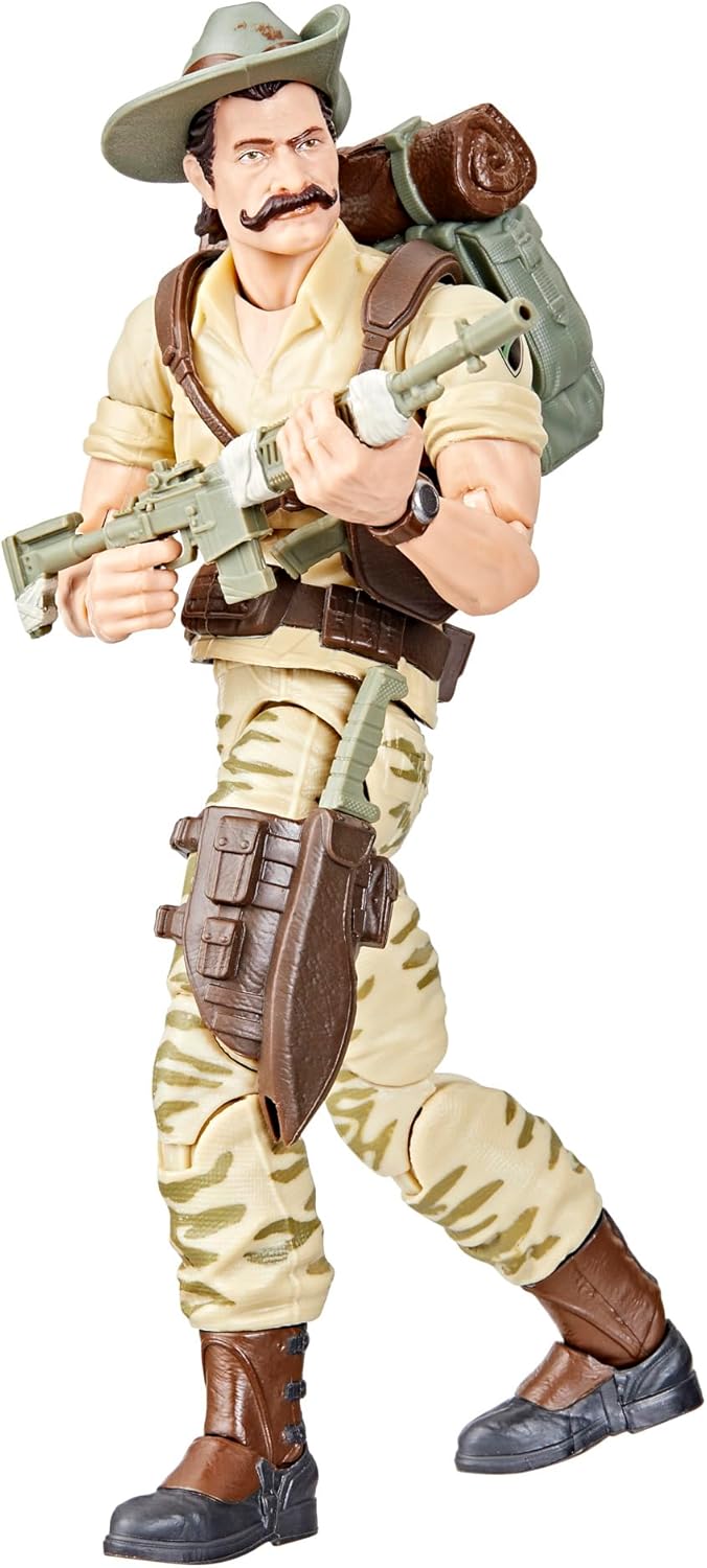 G.I. Joe Classified Series Retro Cardback Recondo, Collectible 6-Inch Action Figure with 7 Accessories