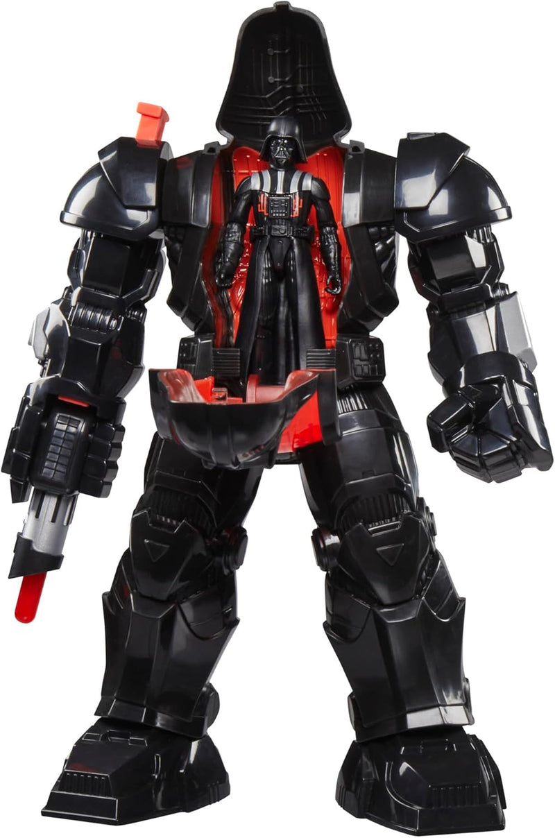 STAR WARS Epic World of Action Darth Vader Ultimate Mech Force Suit, 11-Inch Mech Suit & 4-Inch Action Figure, Toys for Boys & Girls Ages 4+