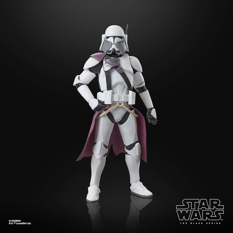 STAR WARS The Black Series Clone Commander Bacara, Revenge of The Sith Premium Collectible 6 Inch Action Figure