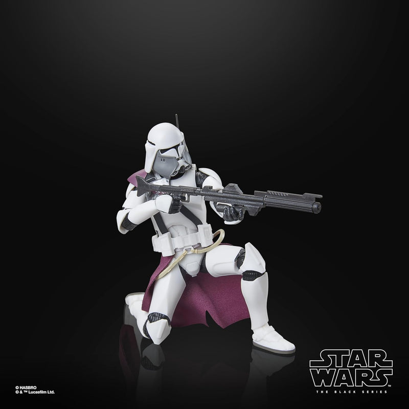STAR WARS The Black Series Clone Commander Bacara, Revenge of The Sith Premium Collectible 6 Inch Action Figure