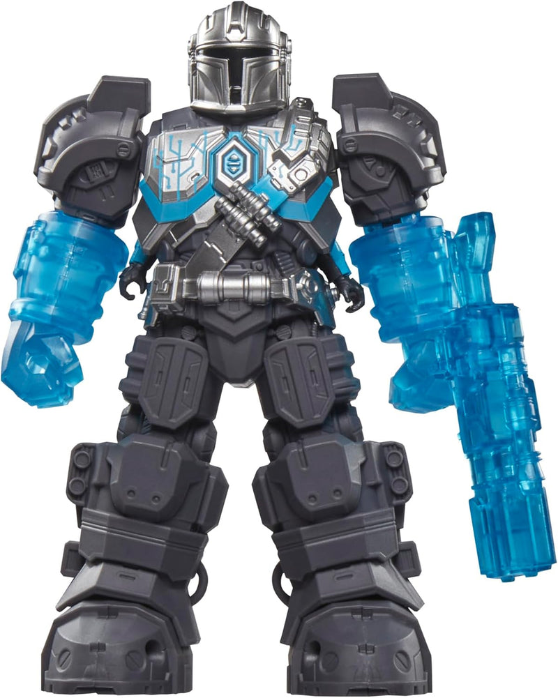 STAR WARS Epic World of Action The Mandalorian Mech Force Suit, 6.5-Inch Mech Suit & 4-Inch Action Figure, Toys for Boys & Girls Ages 4+
