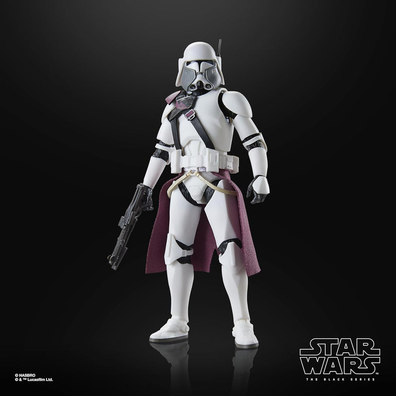 STAR WARS The Black Series Clone Commander Bacara, Revenge of The Sith Premium Collectible 6 Inch Action Figure