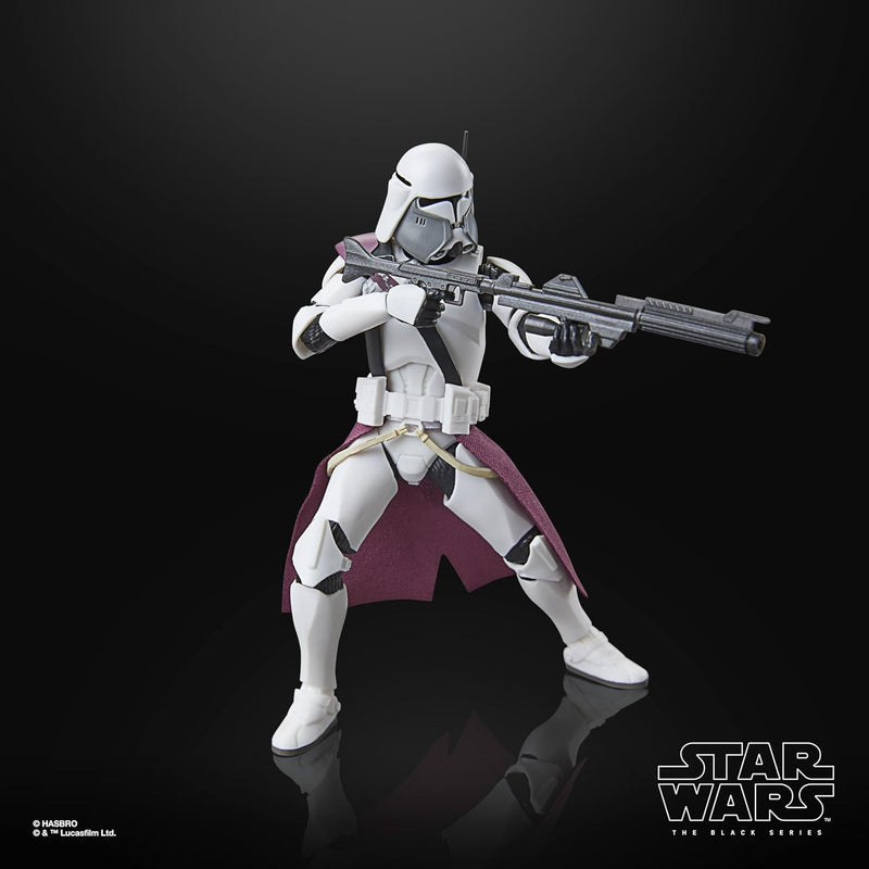 STAR WARS The Black Series Clone Commander Bacara, Revenge of The Sith Premium Collectible 6 Inch Action Figure