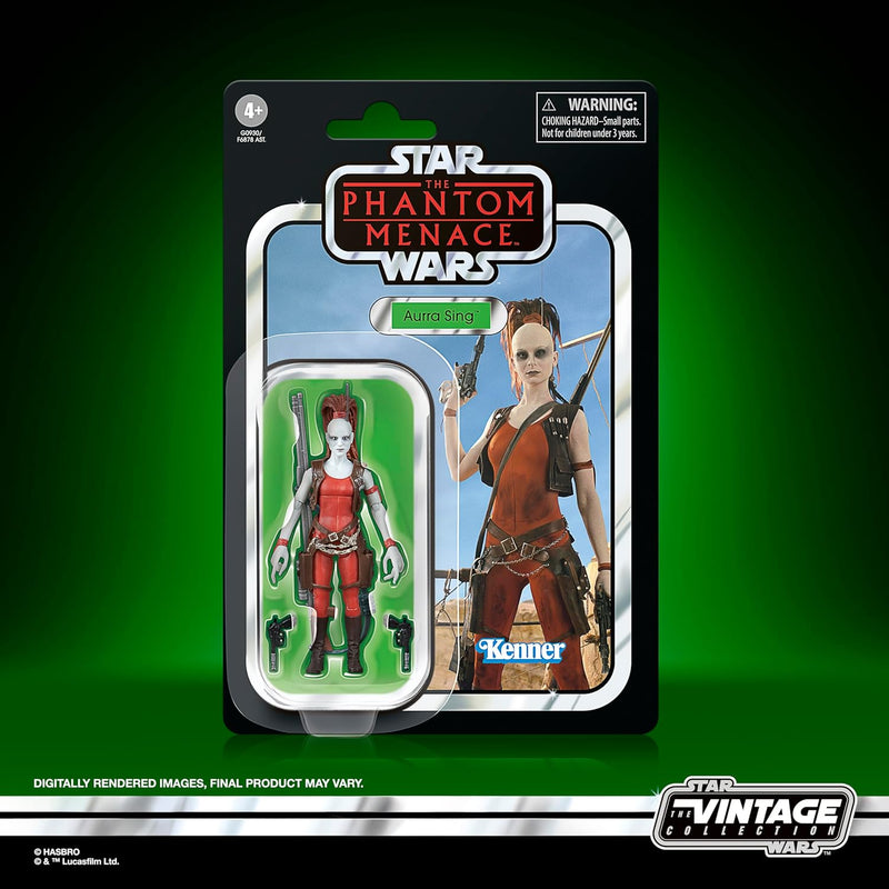 STAR WARS The Vintage Collection Aurra Sing, The Phantom Menace 3.75 Inch Collectible Action Figure