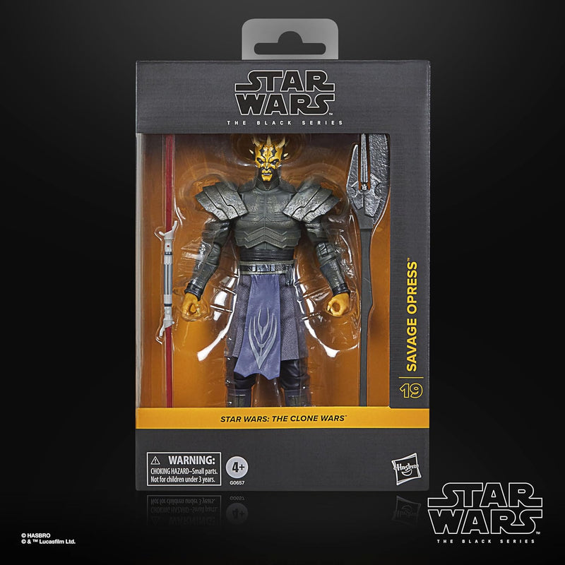 Star Wars The Black Series Savage Opress Clone Wars Premium Figure 6"