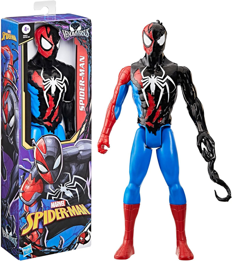 Spider-Man Marvel VenomVersus Titan Hero Series Action Figure, 12-Inch (30 cm) Super Hero Action Figures & Toys for Kids Ages 4+