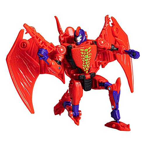 Hasbro Transformers Generations Legacy Buzzworthy Bumblebee figurine Deluxe Class 2022 Evil Predacon Terrorsaur 14 cm
